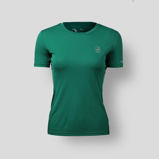 优极UG 男女款超轻速干跑步拼片修身短袖T恤 可定制 商品图12