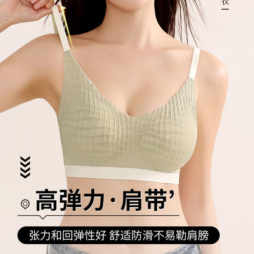 【BAIDAMA 泡泡蕾丝提拉内衣】调整型内衣 聚拢提拉防下垂 大码无痕U型美背 无钢圈收副乳 运动文胸罩 纳米变色焕新黑科技提示 商品图2