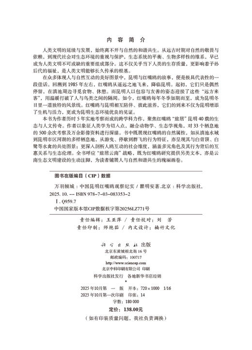 万羽倾城：中国昆明红嘴鸥观察纪实 商品图2