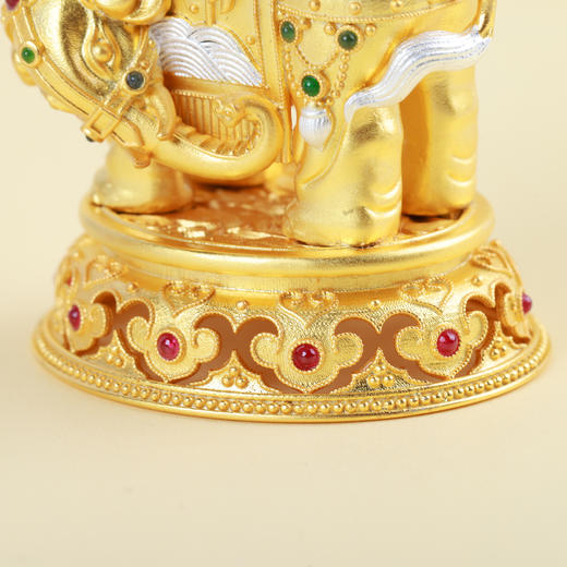 【吉祥如意】古玉花吉象摆件ZX2503055 商品图10