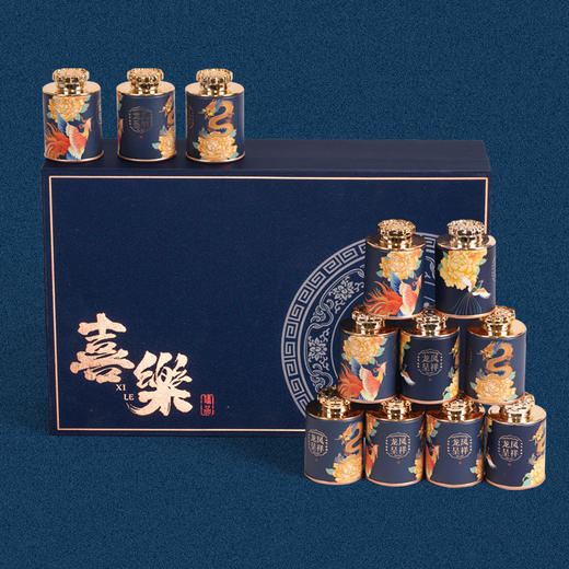 【枸杞喜乐黑枸杞礼盒】滋补养生送礼送长辈 即食黑枸杞枸杞子宁夏枸杞 春节新年送礼佳品 商品图3