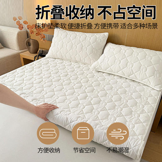 【品牌直发】加倍生活 A类抗菌里外全棉床护垫 0.9-2.0m纯棉新疆棉花填充床褥子 单人双人学生垫 商品图7