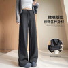 【超软糯！加厚高腰瑜伽裤】加绒裤子 女秋冬季垂感直筒阔腿裤 小个子高腰瑜伽裤加厚运动卫裤子 商品缩略图2