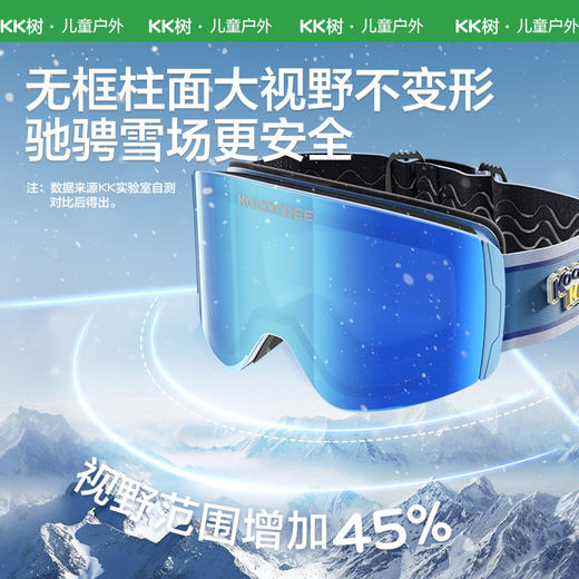 【KK树】极光小雪豹滑雪镜KQ25116 商品图1