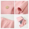 【柔软锁温，舒适好穿】秋冬新款儿童条纹家居服暖绒套装男女童秋衣秋裤保暖内衣套装 商品缩略图2