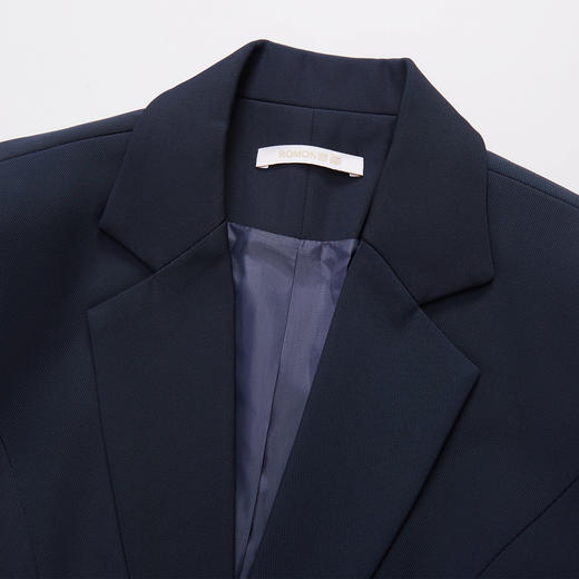 【上衣+裤子】罗蒙女士西装套装职场商务通勤优雅干练精致有型两件套 商品图6