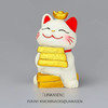 D-ZCMS-03抱金砖-招财猫摆件 商品缩略图0