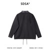 9183SDSA秋冬新款痞帅男装时尚撞色按扣拼接翻领假两件卫衣百搭宽松 商品缩略图5