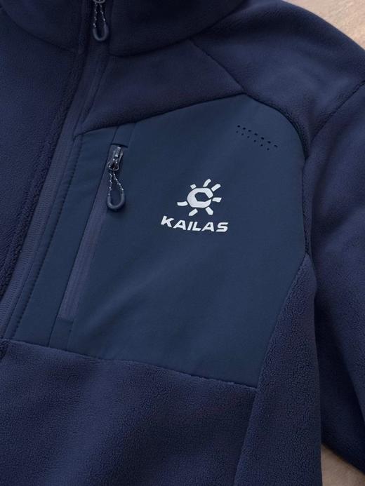 D122409秋冬款上新都市通勤轻户外休闲系列立领抓绒外套 商品图9