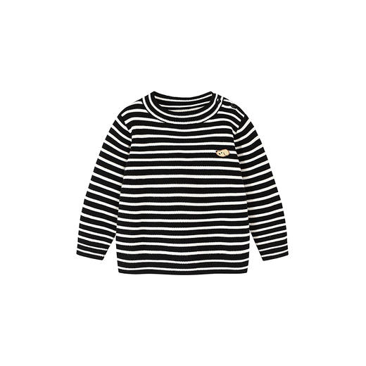 迷你巴拉女童宝宝半高领软毛衣打底衫亲肤温暖甜美2025冬新款 商品图4