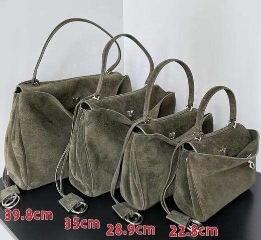 巴黎世家大爆款  麂皮系列 Rodeo手袋、（MM） 商品图2