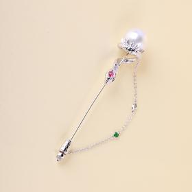 【灵蛇映月】胸针-ZZ12411025