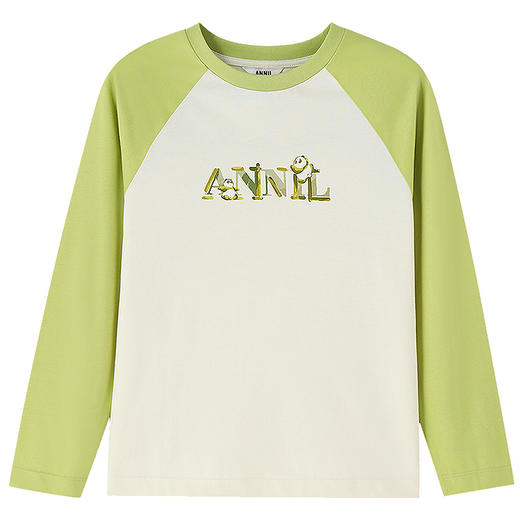 男女童圆领长袖针织衫春季新款安奈儿童装EM611714 商品图7