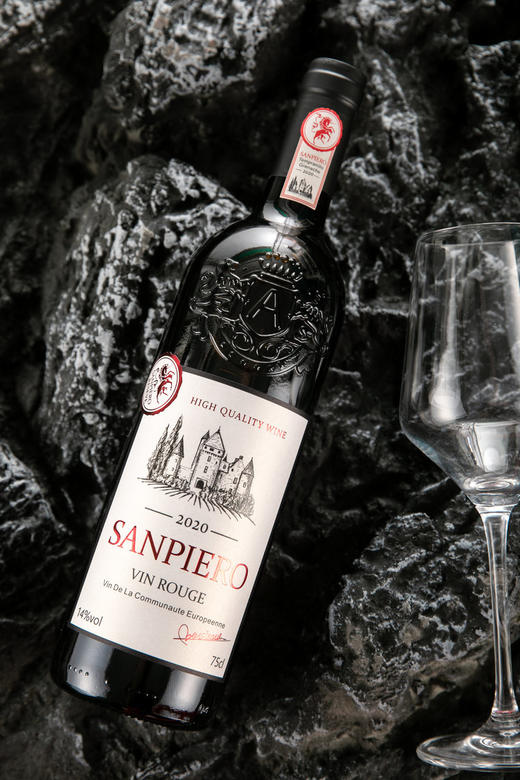 法国进口圣彼雅诺珍藏干红葡萄酒6支整箱HJ013 商品图4