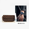 【95新】LV路易威登M81911 棕色老花Ivy腋下包链条包单肩包女士 191225NJS07 商品缩略图9