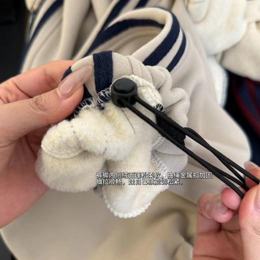 D122416宝妈必入！娃的秋冬神裤儿童加绒拉条裤 商品图4