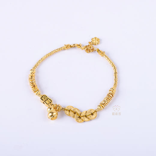 【九五护佑】五帝钱福禄手链   ZX2512157 商品图1