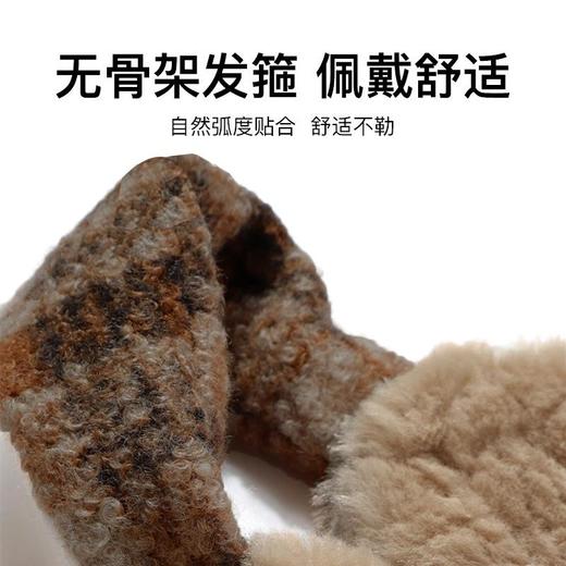 冬季无骨架保暖耳罩女户外防寒系带加绒耳罩男成人毛绒耳罩女 商品图2