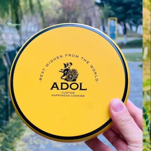 ADOL艾许奶油珍妮曲奇饼干！每一口都是满满的幸福感，简直停不下来打开铁盒的瞬间，浓郁的奶油香气扑鼻而来，让人垂涎欲滴。饼干的口感酥脆，入口即化，每一口都能感受到细腻的奶油和香浓的巧克力完美融合～～ 商品图1