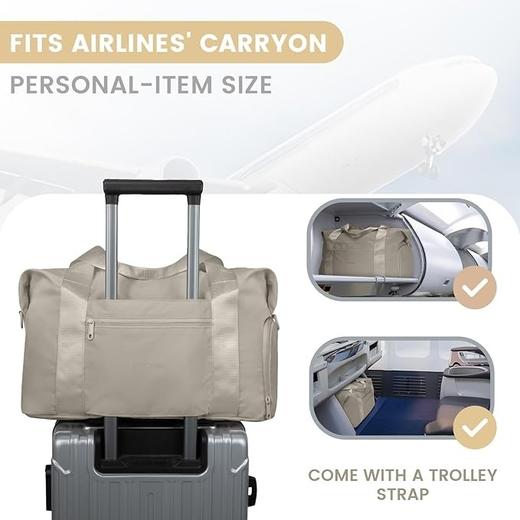 英国 ETRONIK 折叠随行旅行健身旅行包 带鞋隔层 商品图3