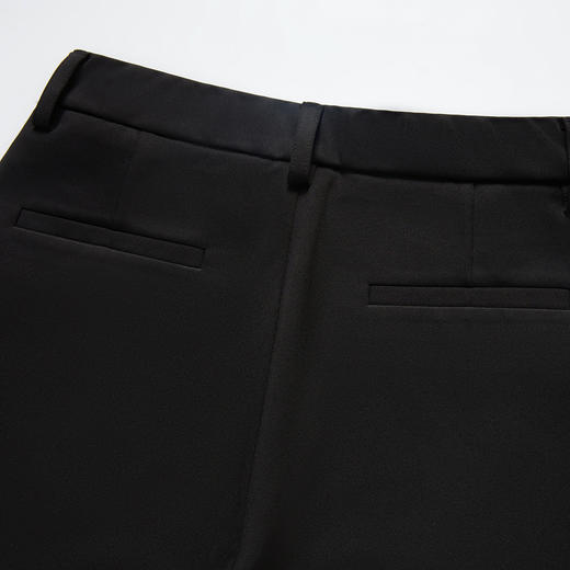 【松紧腰】罗蒙女士休闲裤长裤商务职业百搭纯色简约舒适显瘦裤子 商品图9