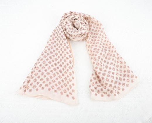 手工卷边羊绒羊毛围巾 商品图12