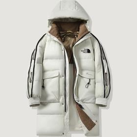 D122451中长款限定羽绒棉服外套男女同款