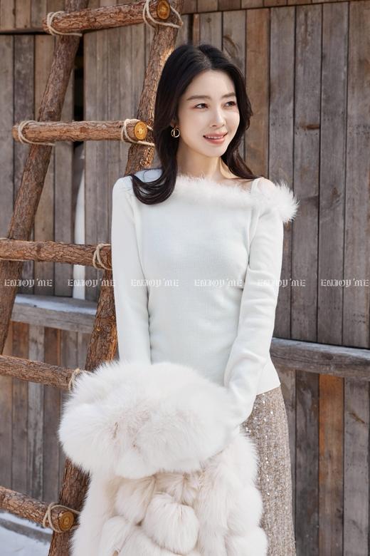 【门店同款】ENJOY冬季“相聚时刻”氛围感针织上衣 168794174 商品图3