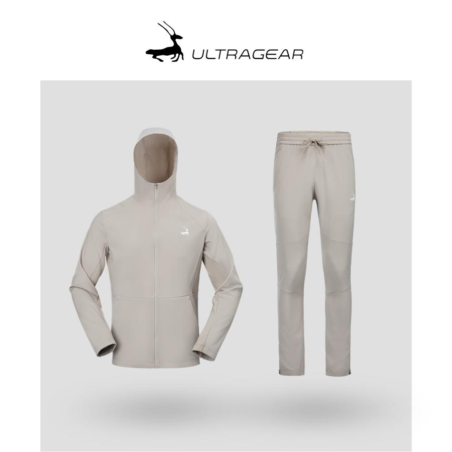 优极UG 薄绒软壳跑步套装