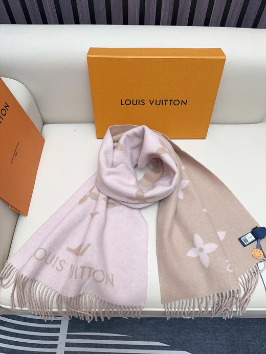 驴家 双面羊绒围巾 商品图7