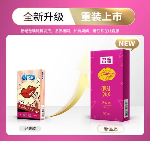 【情趣口爱 清新自在】名流爽口套 樱桃味口交套 10只装 商品图2