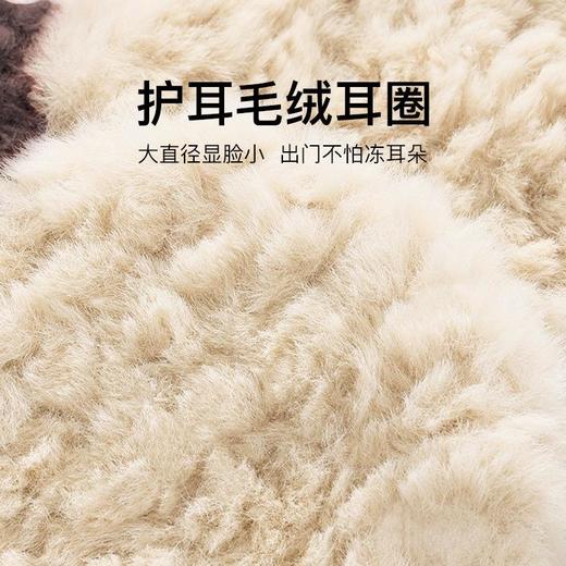 冬季无骨架保暖耳罩女户外防寒系带加绒耳罩男成人毛绒耳罩女 商品图3