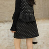 奢姿大码女装2025冬季复古波点半身裙胖妹妹高腰A遮胯百搭短裙9954453909B 商品缩略图3