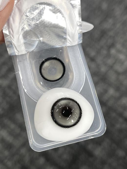 Hanawink半年抛·像素人生棕/像素人生灰/像素人生蓝·14.5mm大着色·2片 商品图5