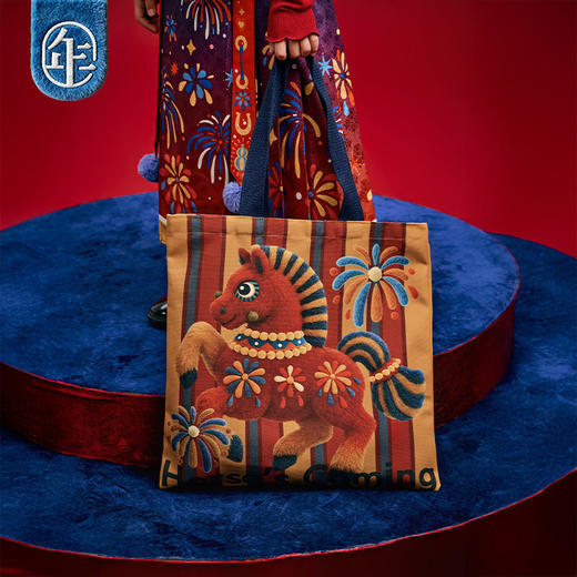 【好事到来帆布包】年衣童装提包新款新中式帆布包手提袋 商品图3