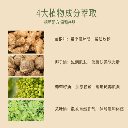 七修良品 生姜艾叶按摩油 商品图2