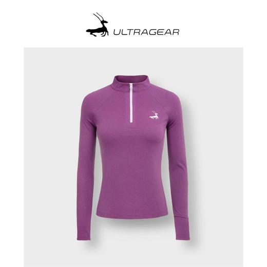 优极UG 半开襟立领长袖T恤 商品图10