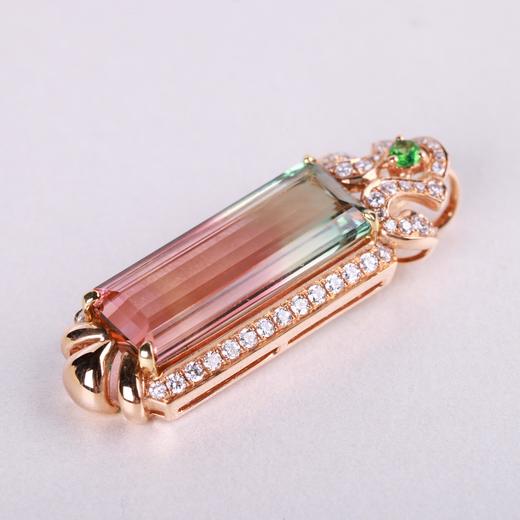 【轻红】西瓜碧玺坠-CB12103051 商品图8