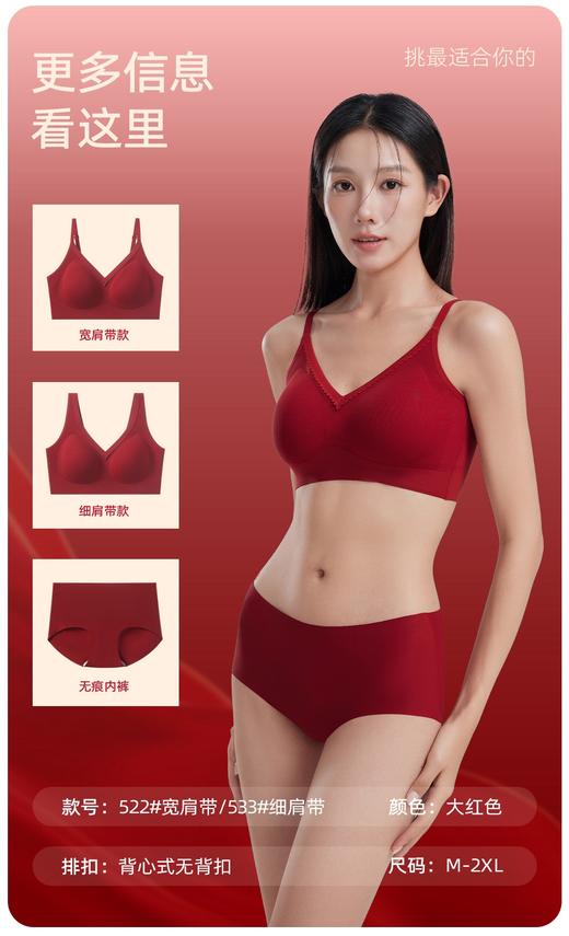 点此购买 爱慕女士新年红好运礼盒套装 艾 338383 商品图2