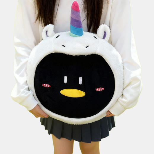 怪奇鹅彩虹马抱枕 商品图3