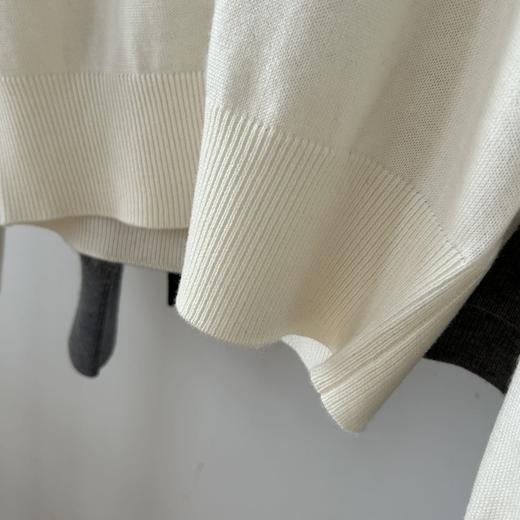 老米优品🎈3-5天！软糯有质感！《48支绵羊毛混纺针织开衫》好品质基础款，细腻的不像话~ WY251223A 商品图10