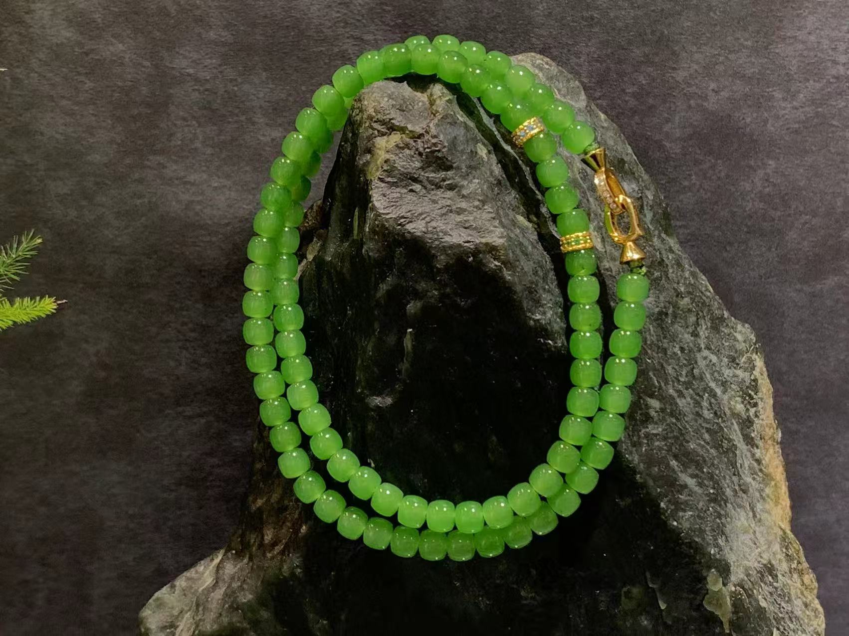 【御珠宫坊】碧玉项链