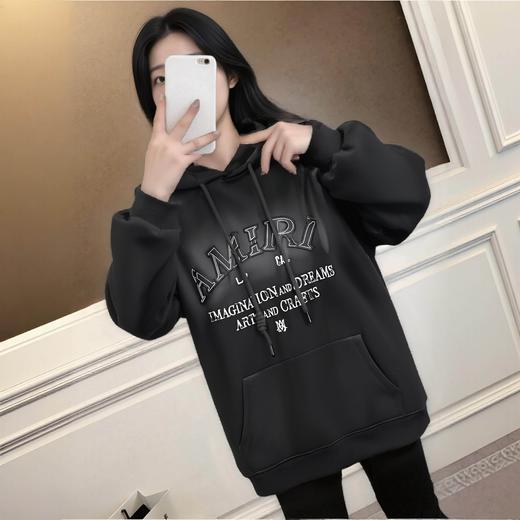 NC连帽抽绳喷色印字母卫衣50918冬季063014202227 商品图0