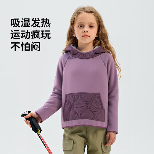 R79110儿童绗棉拼接上衣 商品图3