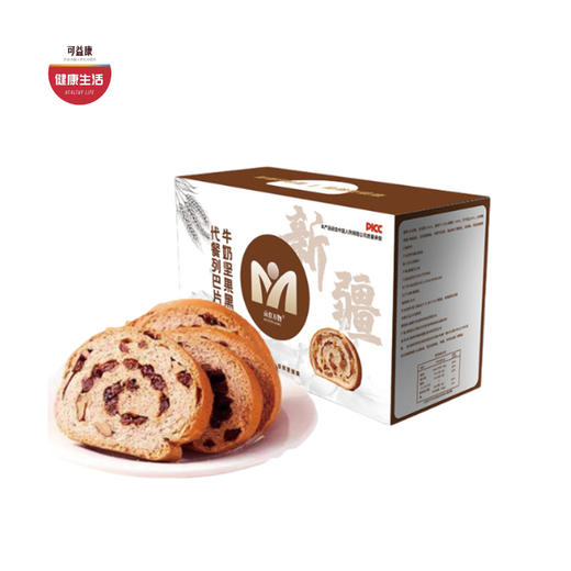 拼团|新疆牛奶坚果黑麦列巴片  丰富果干 麦香浓郁 800g 商品图0