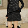 奢姿大码女装2025冬季复古波点半身裙胖妹妹高腰A遮胯百搭短裙9954453909B 商品缩略图4
