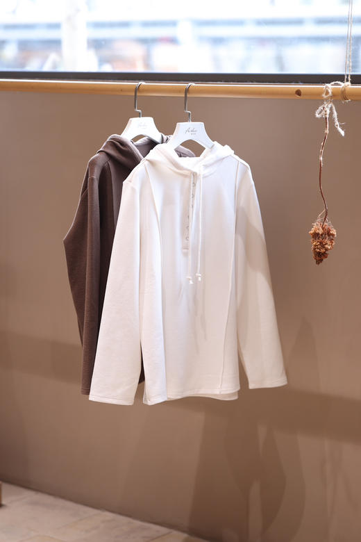 德绒连帽卫衣 商品图0