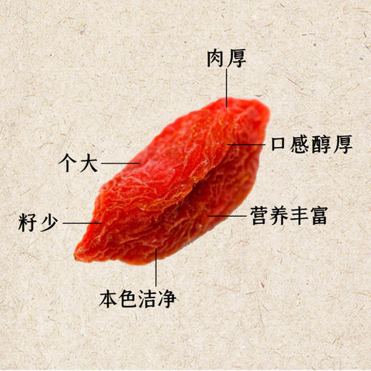 青海格尔木有机枸杞 免洗即食大枸杞 130g/罐 商品图1