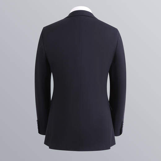 【上衣+裤子】罗蒙男士西服套装婚庆宴会礼服正装气质商务职业修身款结婚礼服两件套 商品图2