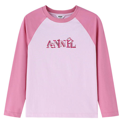 男女童圆领长袖针织衫春季新款安奈儿童装EM611714 商品图6